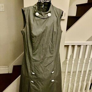 Vintage MOD Gray Dress